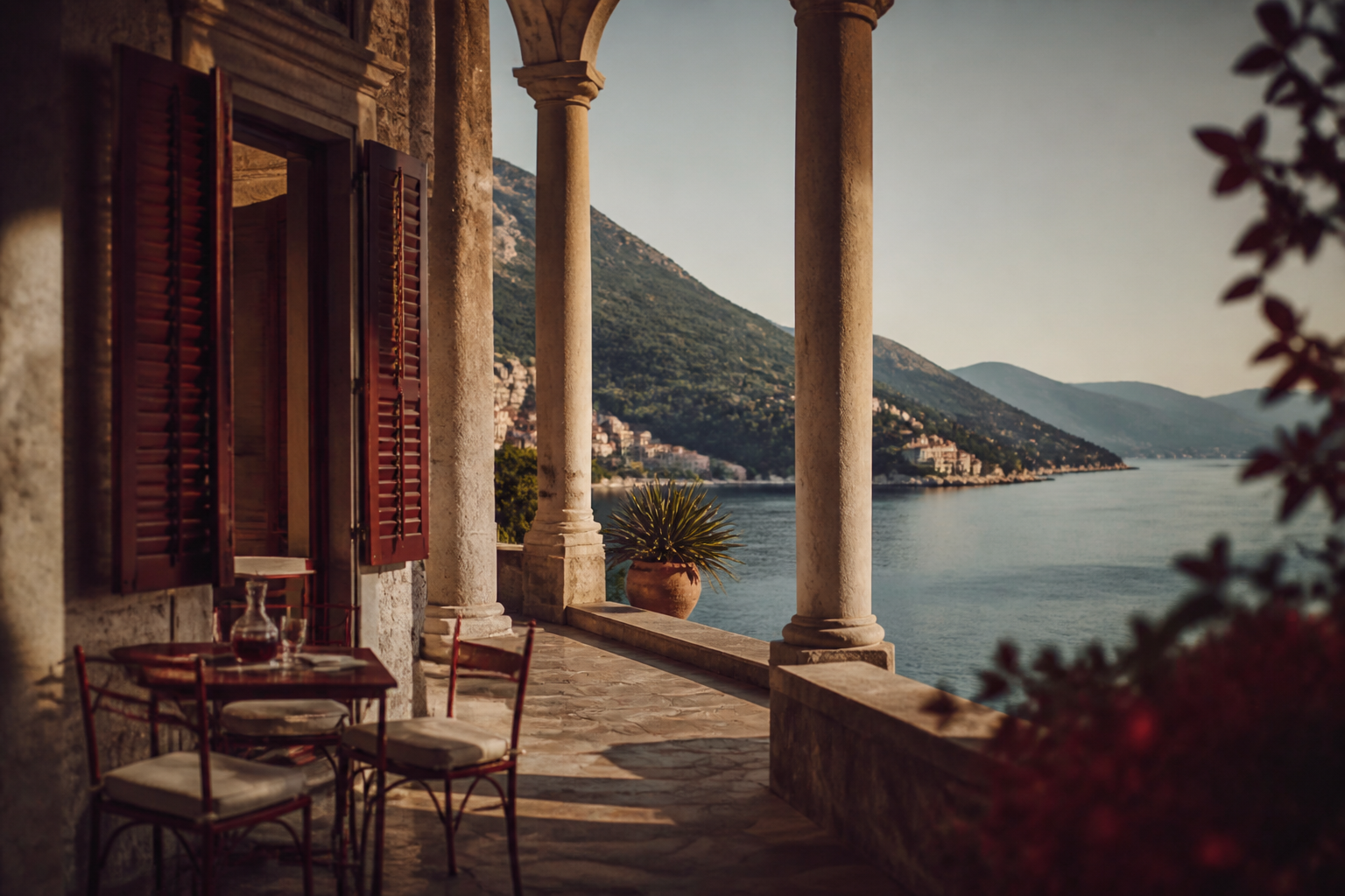 Redaktionell illustration: Herceg Novi