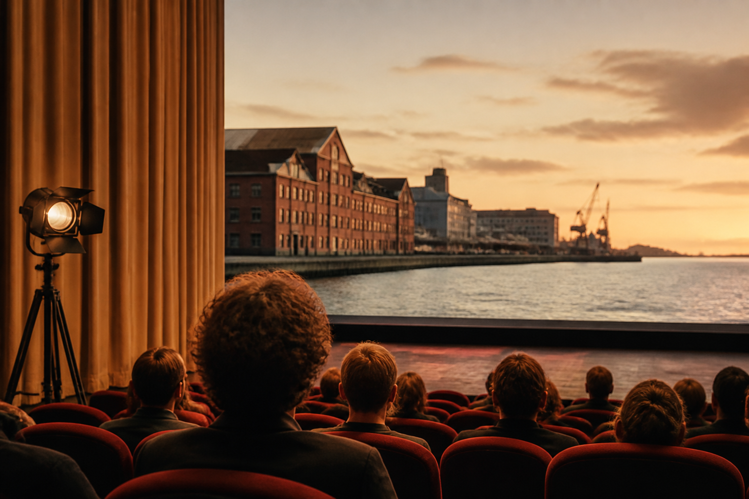 Redaktionell illustration: filmfestivalen i thessaloniki