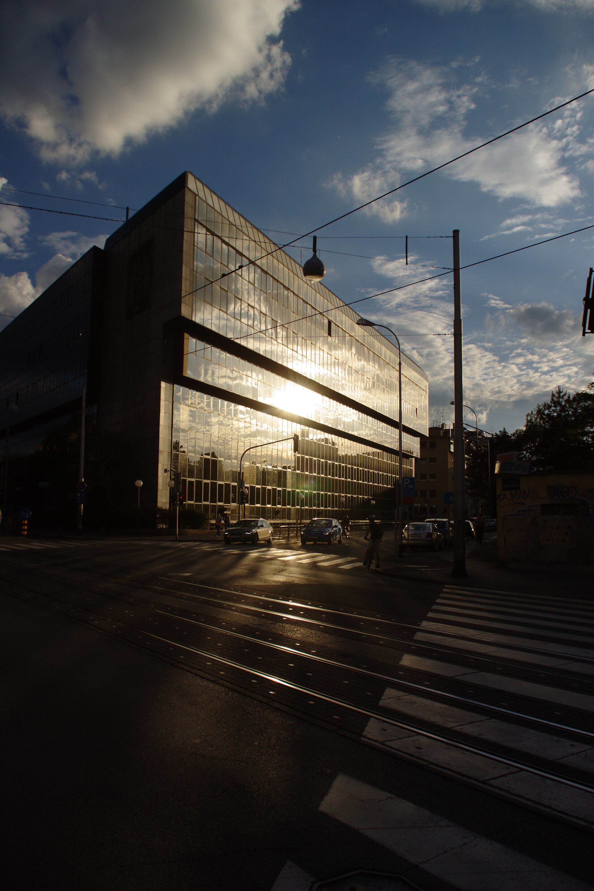 Ett galleri längs gatan Martićeva i Zagreb, som har förvandlats till ett kreativt centrum för design och konst.